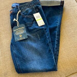 Democracy Ab Solution Mold & HOLD JEANS SIZE 4 NWT